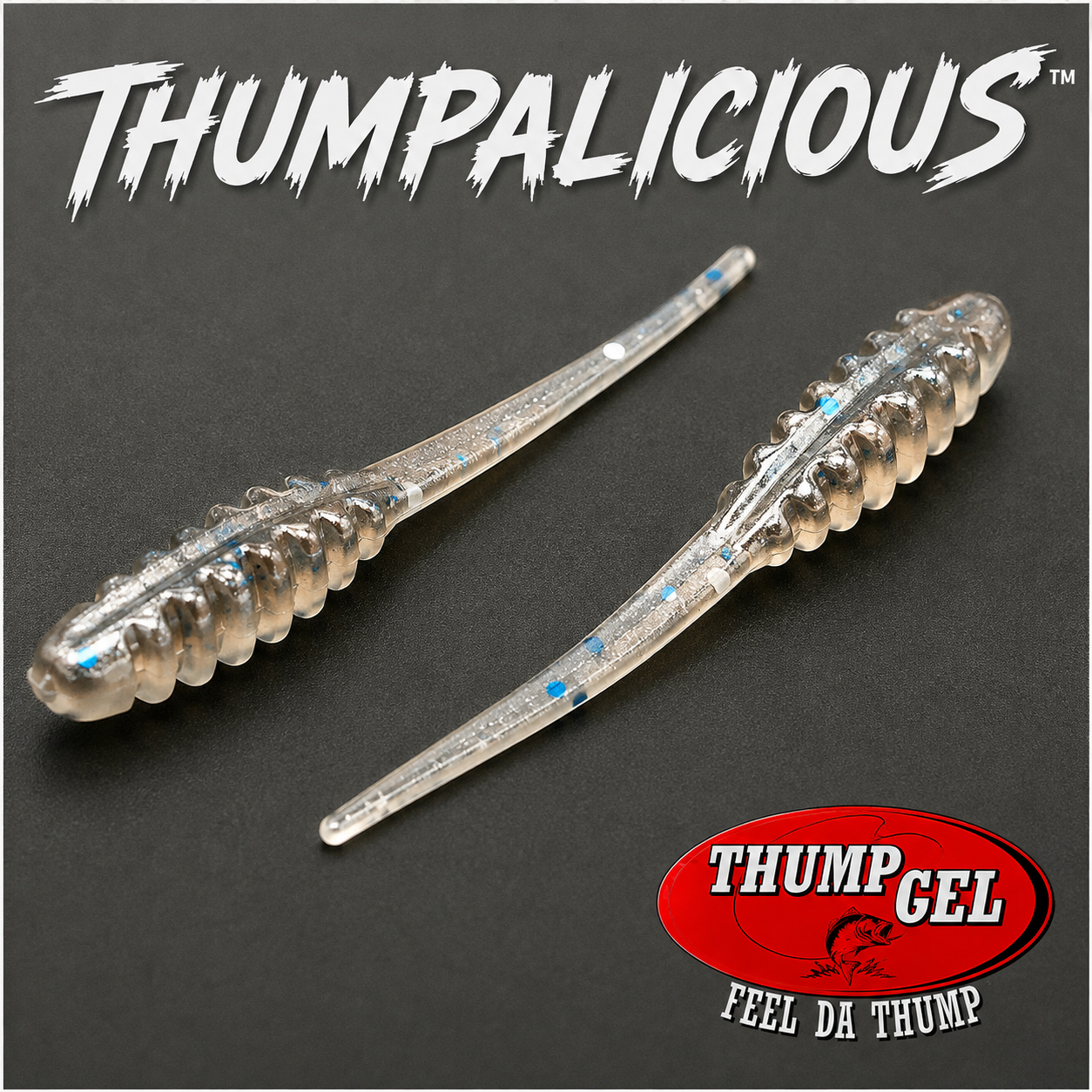 Thump Gel® Scent Infused Thumpalicious 2.0" Crappie Bait 20pcs-BAIT FISH