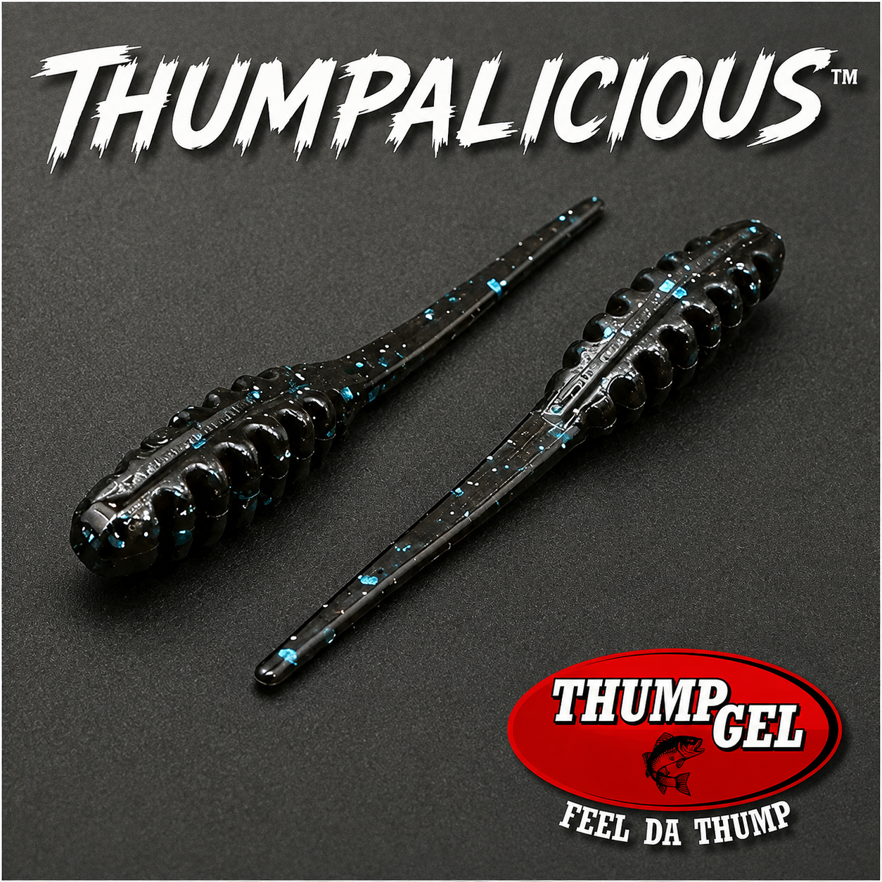 Thump Gel® Scent Infused Thumpalicious 2.0” Crappie Bait 20pcs