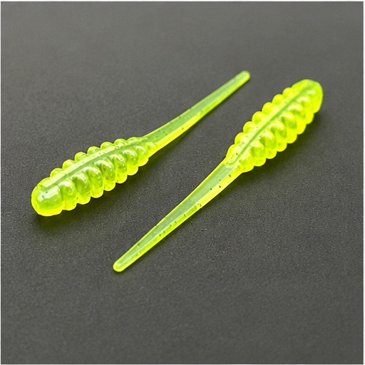 Thump Gel® Scent Infused Thumpalicious 2.0" Crappie Bait 20pcs - Chartreuse