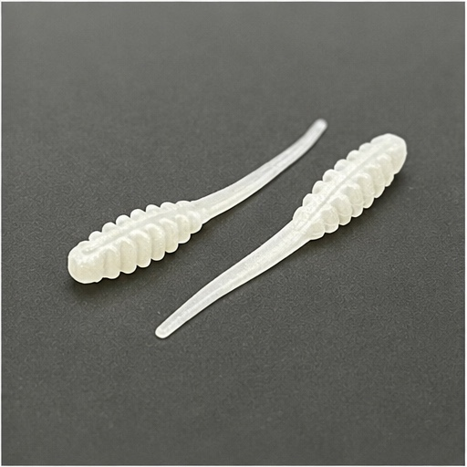 Thump Gel® Scent Infused Thumpalicious 2.0" Crappie Bait 20pcs-Pearl
