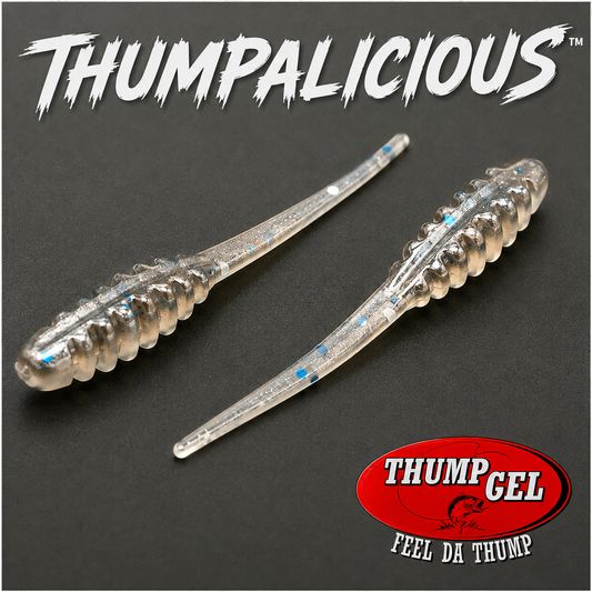 Thump Gel® Scent Infused Thumpalicious 2.0" Crappie Bait 20pcs-BAIT FISH