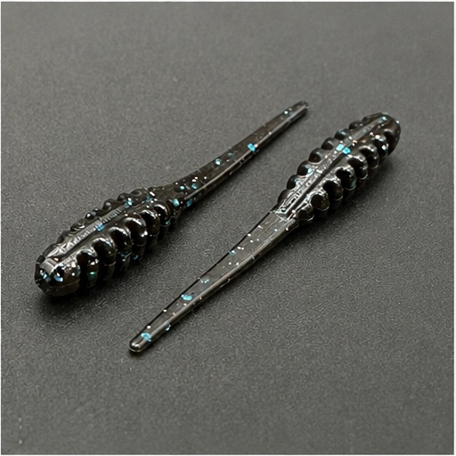 Thump Gel® Scent Infused Thumpalicious 2.0” Crappie Bait 20pcs - Midnight Magic