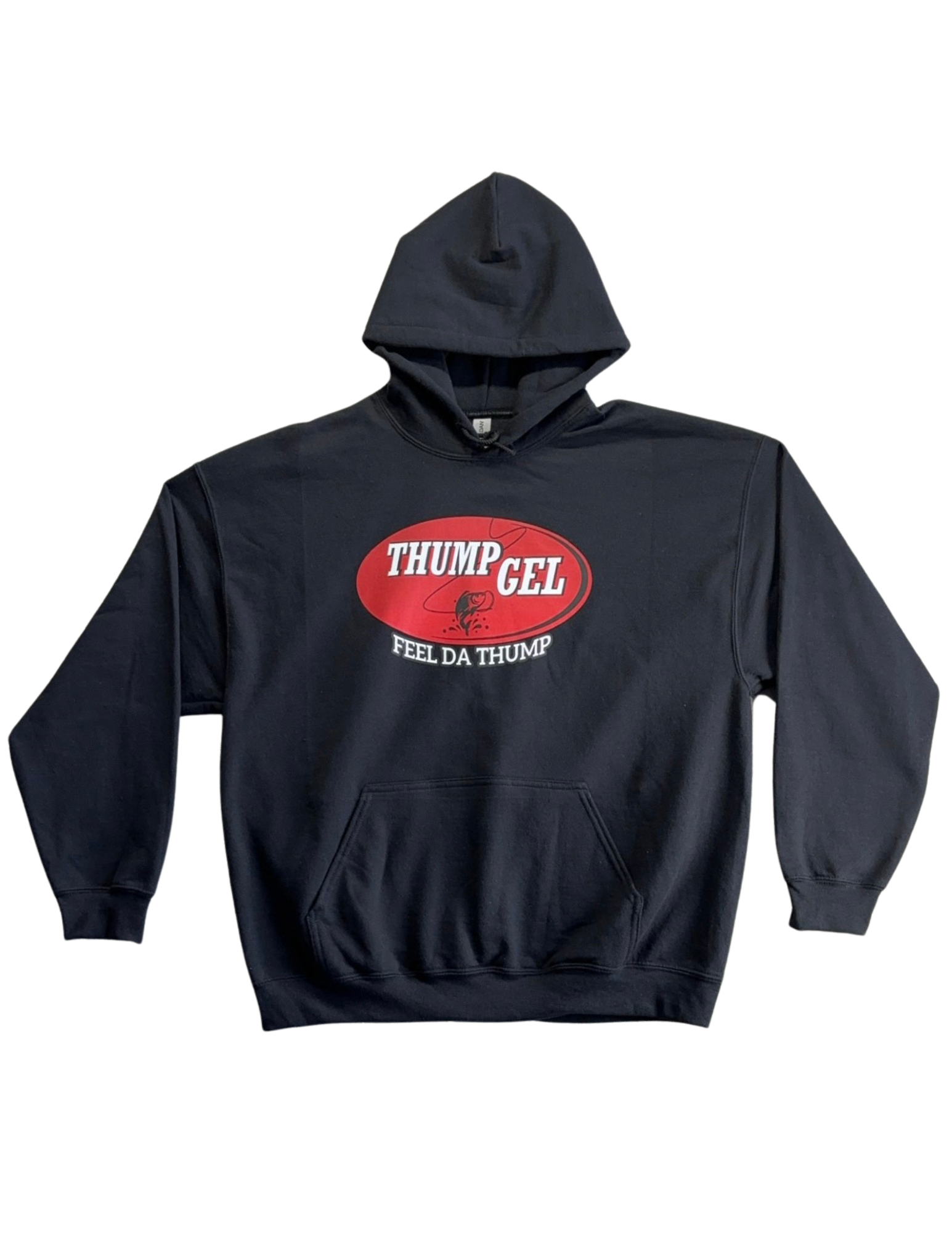 Thump Gel Black Hoodie – THUMP GEL